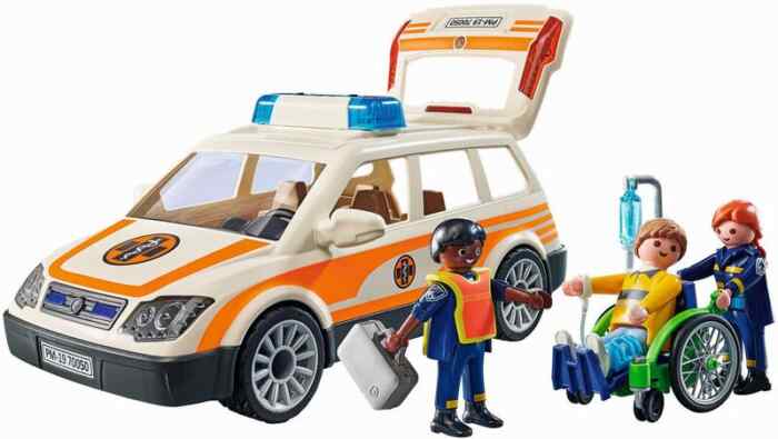 Playmobil Όχημα Πρώτων Βοηθειών (71037)