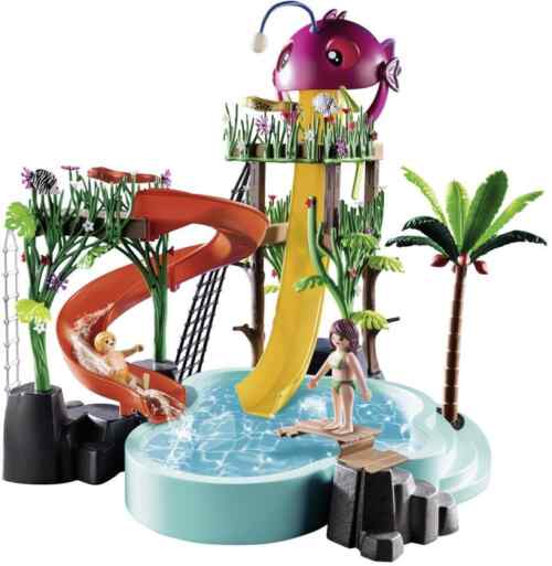 Playmobil Aqua Park Με Νεροτσουλήθρες (70609)