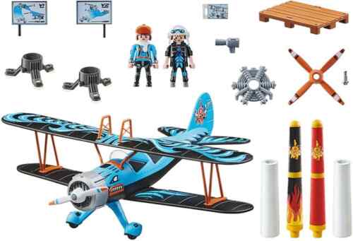 Playmobil Air Stunt Show Διπλάνο Φοίνικας (70831)