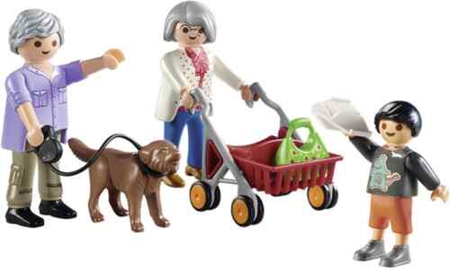 Playmobil Παππούς Και Γιαγιά Με Εγγονάκι (70990)