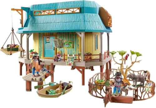 Playmobil Σταθμός Περίθαλψης Άγριων Ζώων (71007)