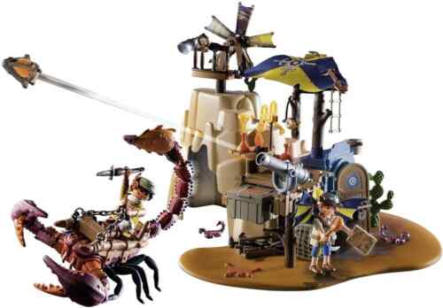 Playmobil Novelmore Sal'ahari Sands-Μυστική Βάση Με Γιγαντιαίο Σκορπιό (71024)