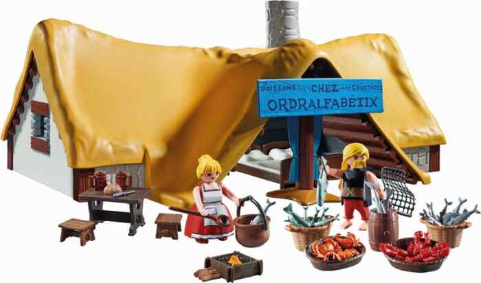 Playmobil Asterix: Η Καλύβα Του Ψαρά Αλφαβητίξ (71266)