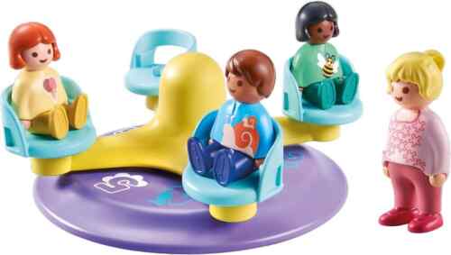 Playmobil 1.2.3 Παιδικό Καρουζέλ (71324)