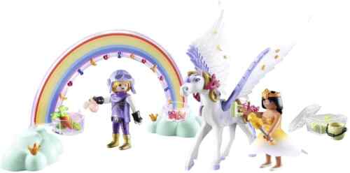 Playmobil Princess Magic Πήγασος Και Πριγκίπισσες Του Ουράνιου Τόξου (71361)