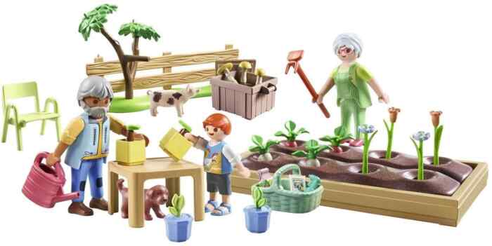 Playmobil Ο Λαχανόκηπος Του Παππού Και Της Γιαγιάς (71443)