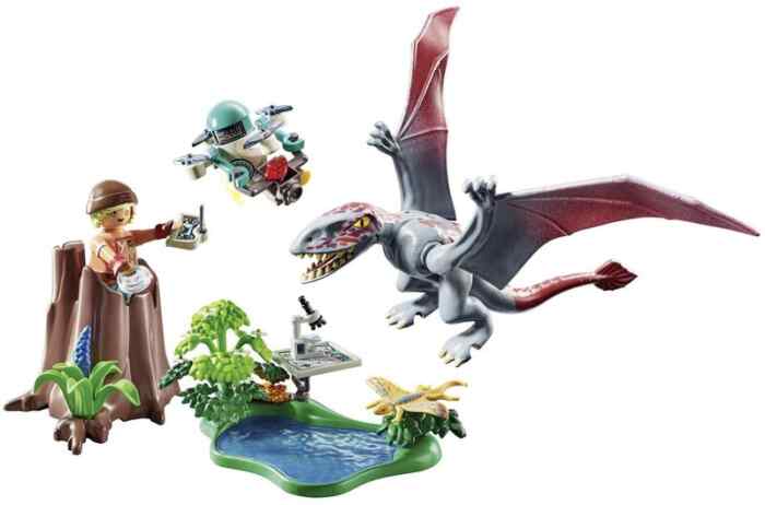 Playmobil Dinos Παρατηρώντας Τον Διμορφόδοντα (71525)