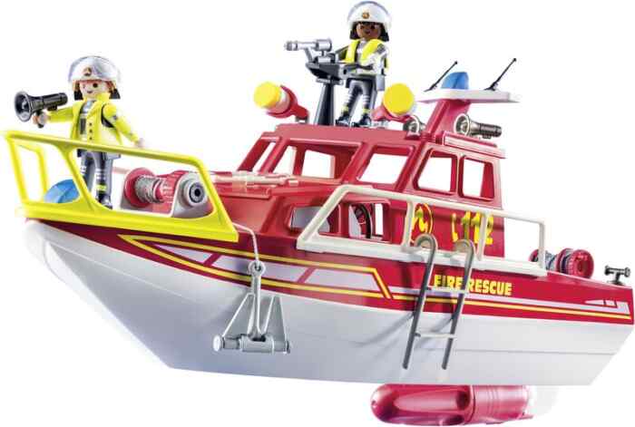 Playmobil Πυροσβεστικό Σκάφος Διάσωσης (71598)